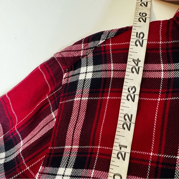 Rails Hunter Crimson/Navy Long-Sleeve Button Up - Picture 6 of 10